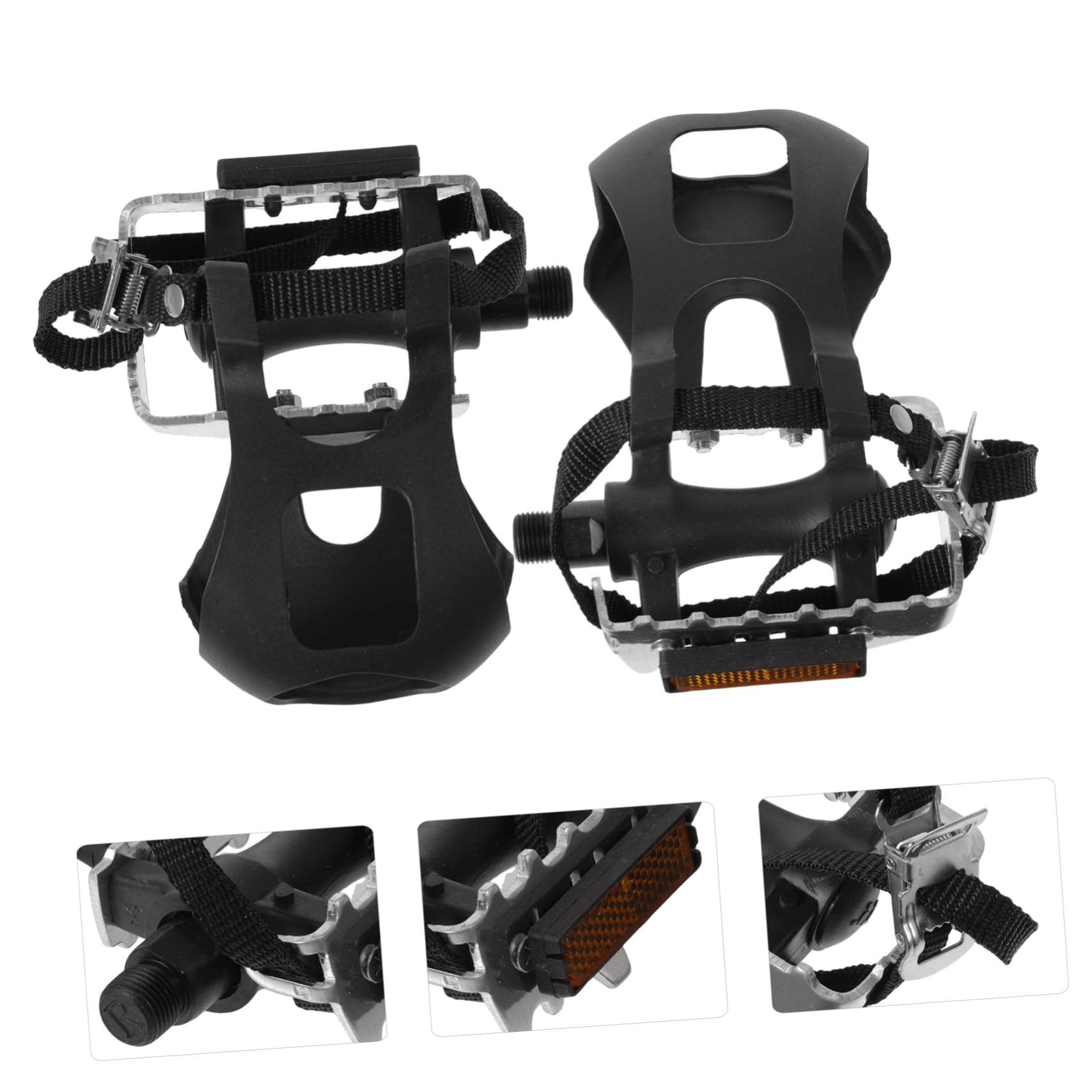 para Bicicleta Infantiles Antideslizantes Plataforma Ancha Resistentes y Accesorios de Recambio para Bicicletas de y de Unidades
