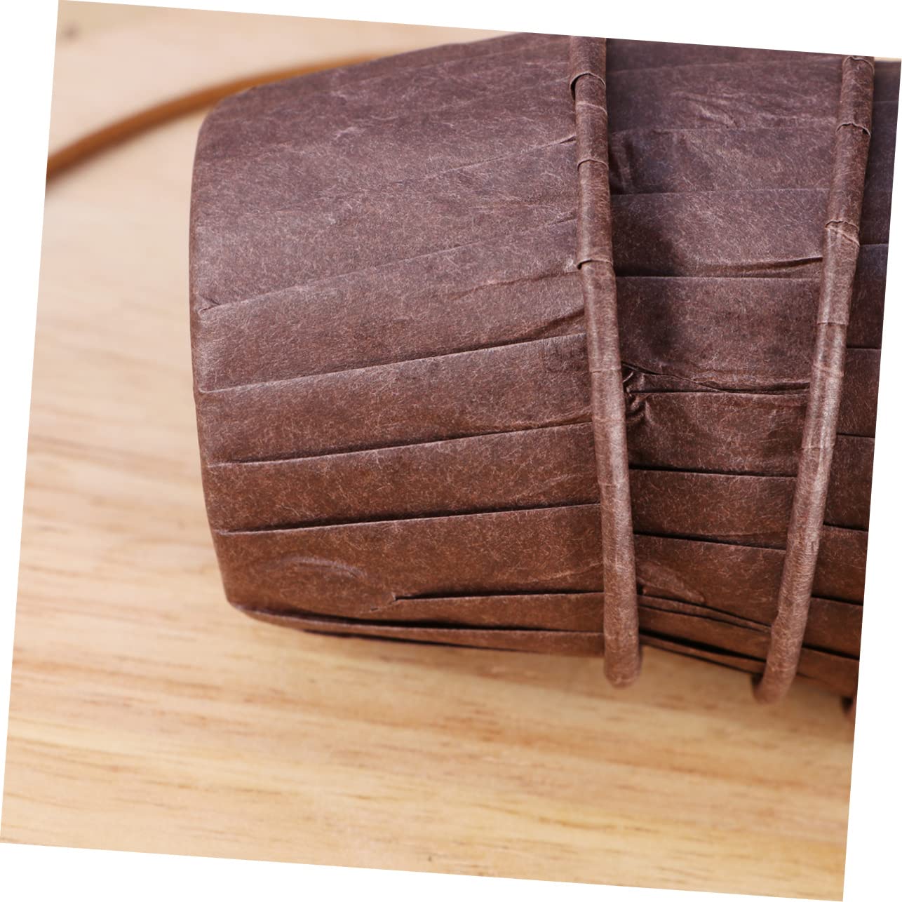 LIFKOME 200piezas Papel Para Muffins Antigrasa Moldes Para Hornear y Magdalenas Revestimientos De Pastelería Para Eventos y Fiestas Chocolate