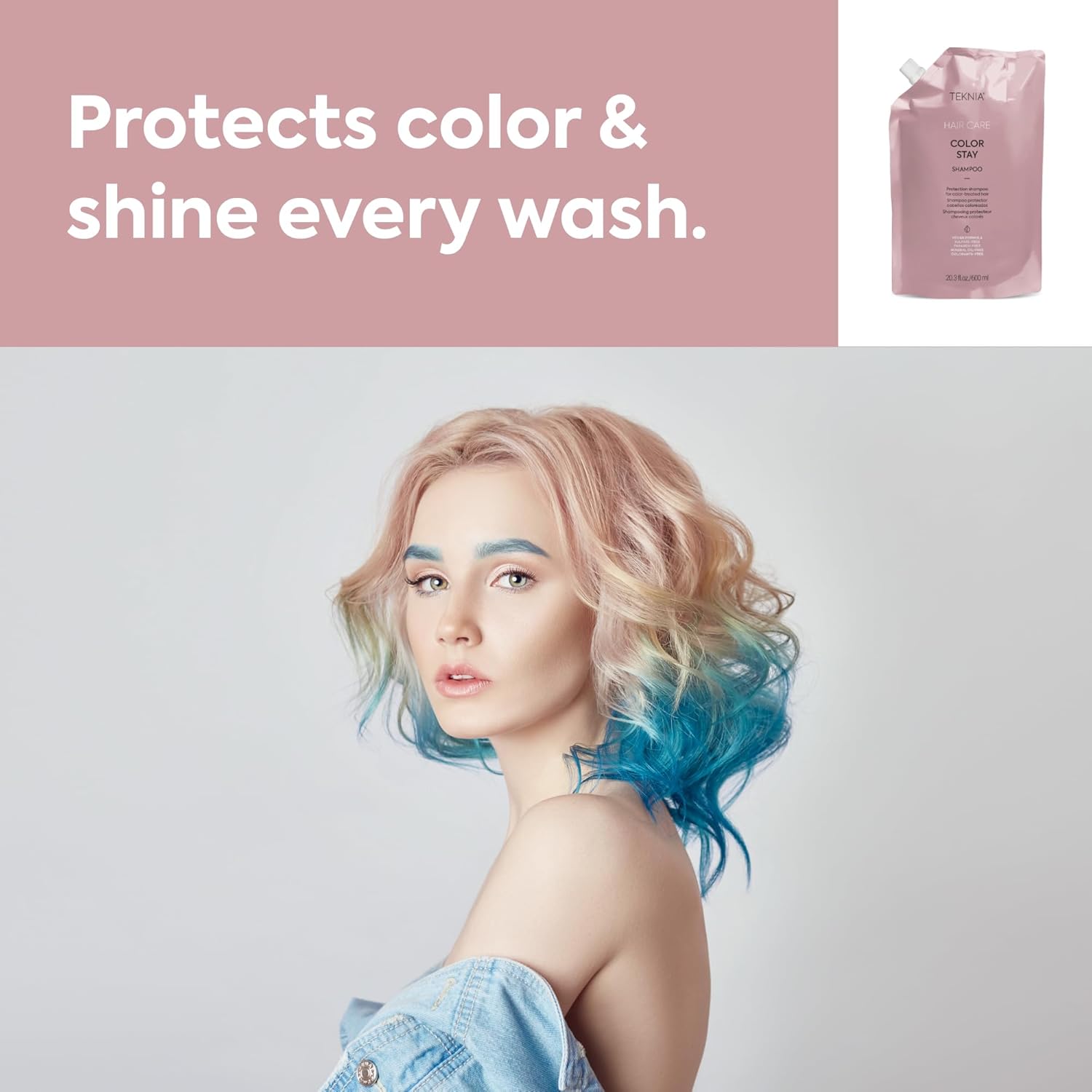 LAKMÉ Teknia Color Stay Shampoo, Color Safe Shampoo for Colored Hair - Image 5