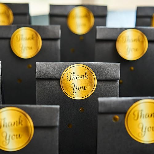 Miniatura 3 de ROYAL BLUEBONNET Bolsas de regalo de confeti verde azulado y dorado  Juego de 24 bolsas de regalo de papel verde azulado y calcomanías  Bolsas de