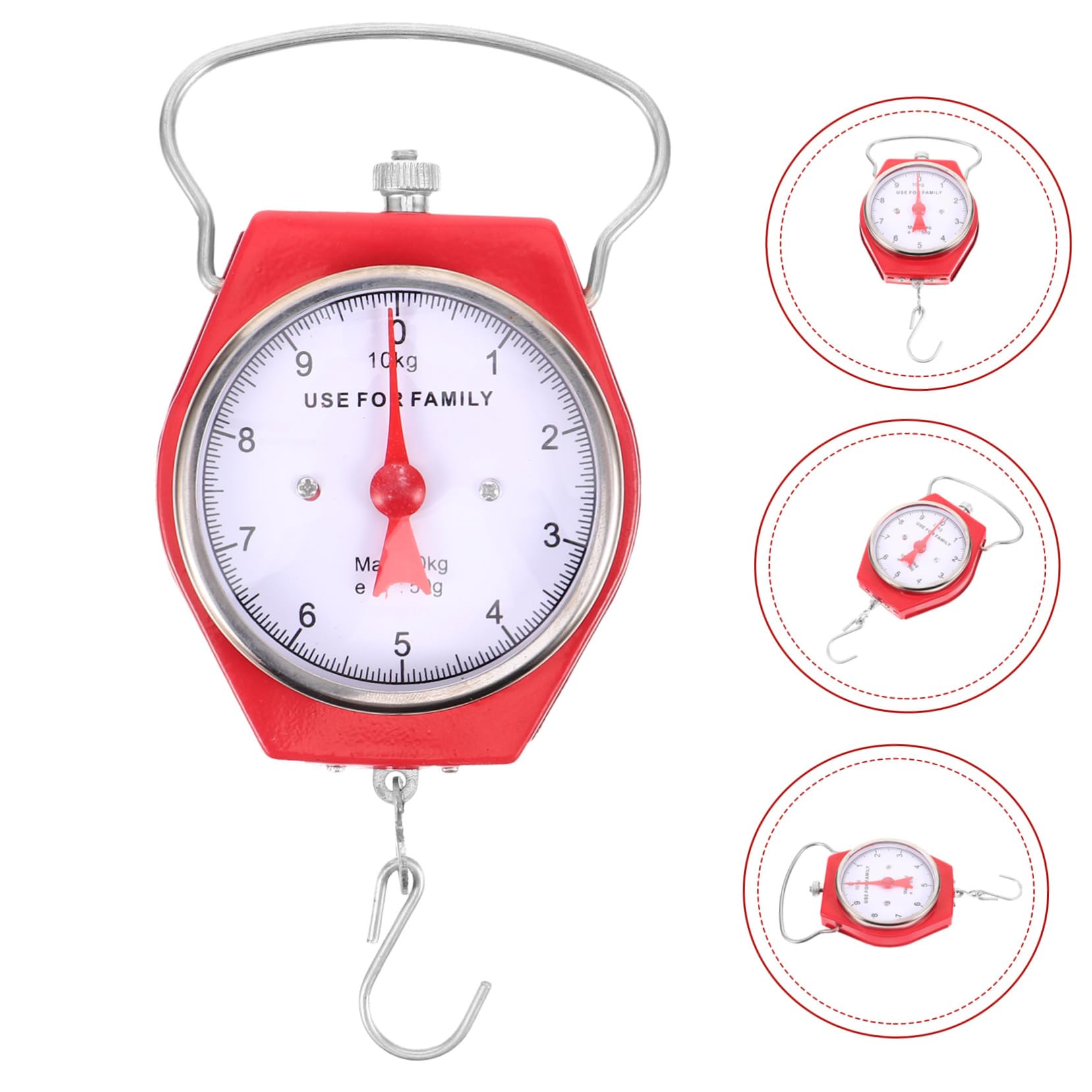 Mipcase Hanging Scale with Hook Portable Handheld Weight Scale for Luggage Fishing and Cooking High Precision Compact and Easy to Use Capacity