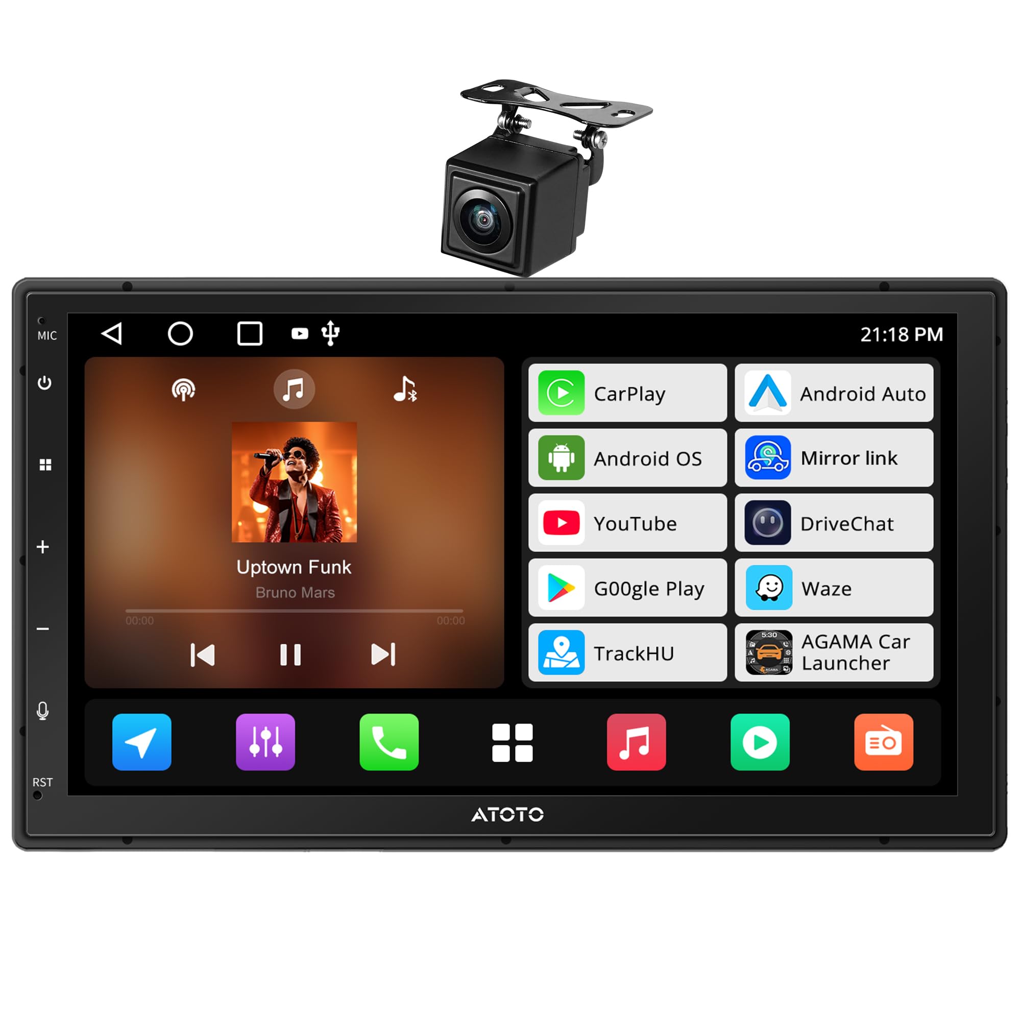 Amazon.com: ATOTO A5L Android Double DIN Car Stereo Wireless