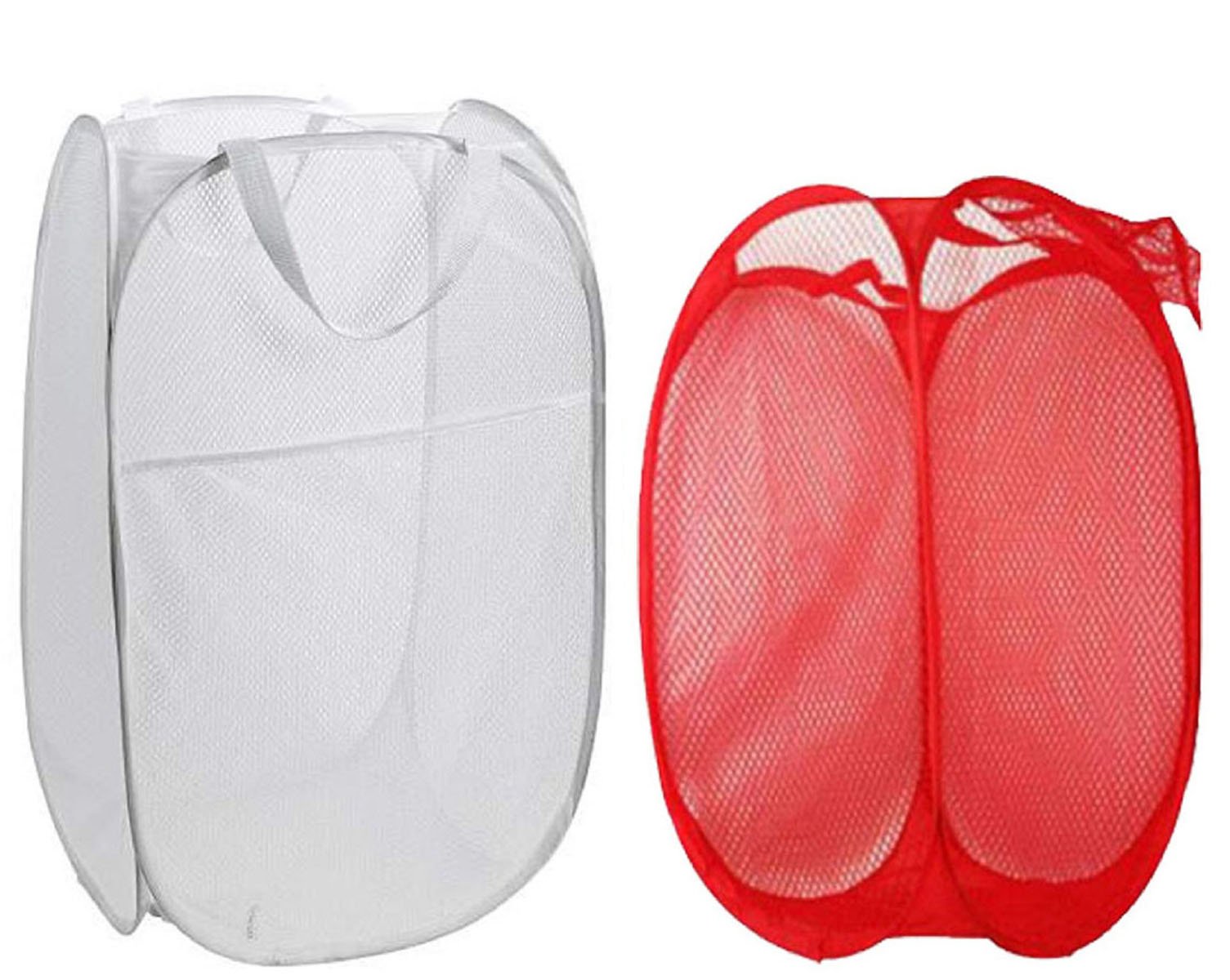 Kuber Industries 2 Piece Nylon Laundry Organiser, Multicolour