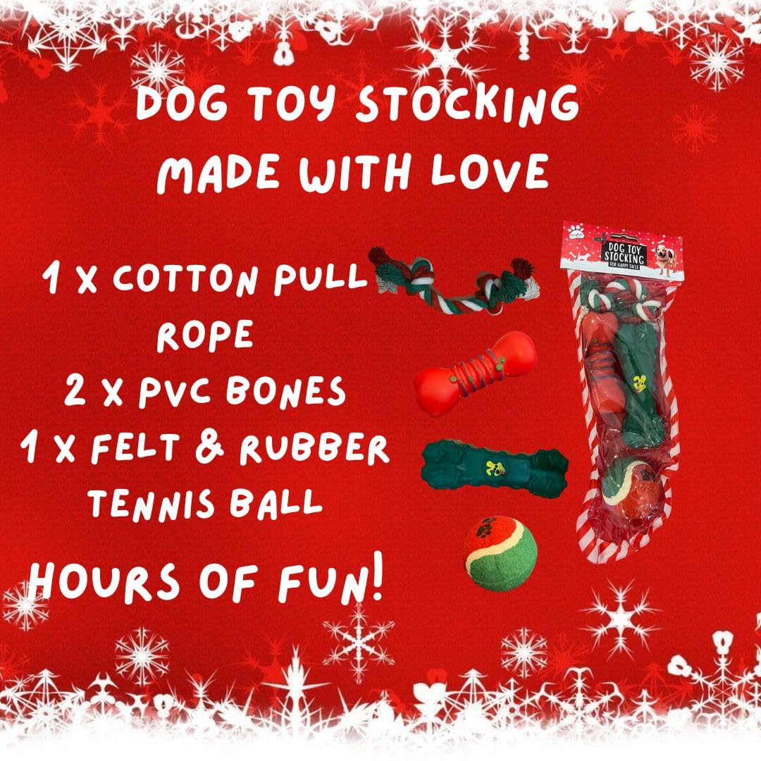 Logans Collective Dog Christmas Stocking with Washable Fleece Puppy Blanket, Pet Blanket - Image 4