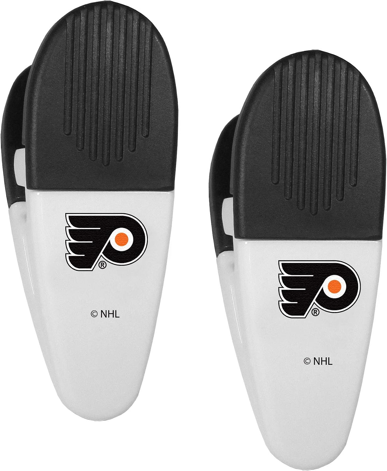 NHL Philadelphia Flyers Chip Clips, Team Colors, One Size