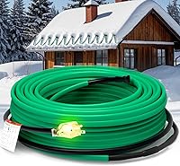 Vista 10 de HEATIT 5JHSF 3 pies Premium cable de calefacción para tubería de agua, preensamblado y autoregulable para la máxima protección contra congelación