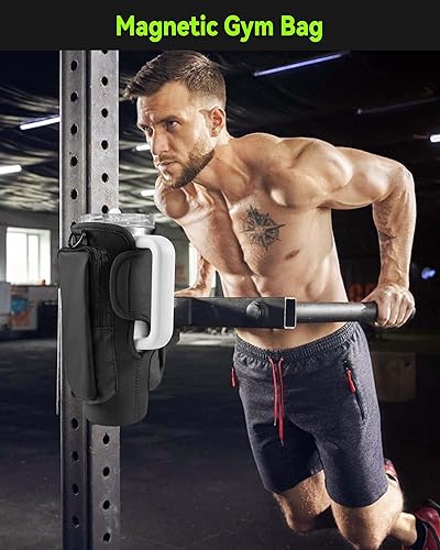 Miniatura 5 de Bolsa magnética de gimnasio para taza Stanley, soporte para botella de agua de 30 onzas, accesorios de taza Stanley, regalos de gimnasio, accesorios