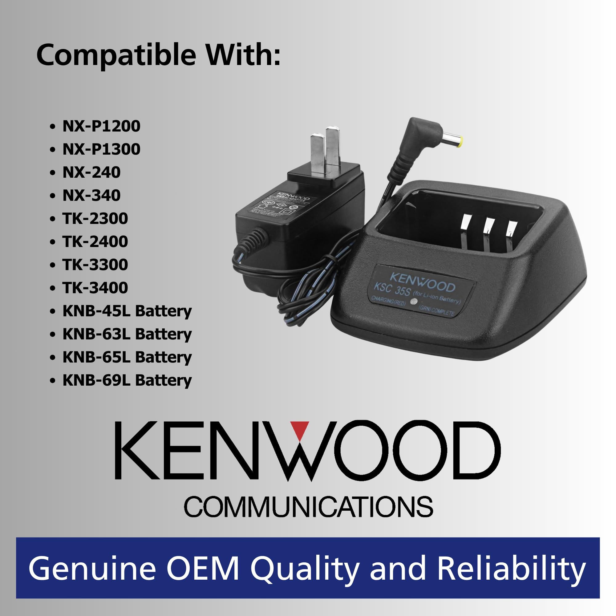 Batteria Ricaricabile Vhbw Per Kenwood KSC-35S - 1800mAh 7.4V Li-Ion