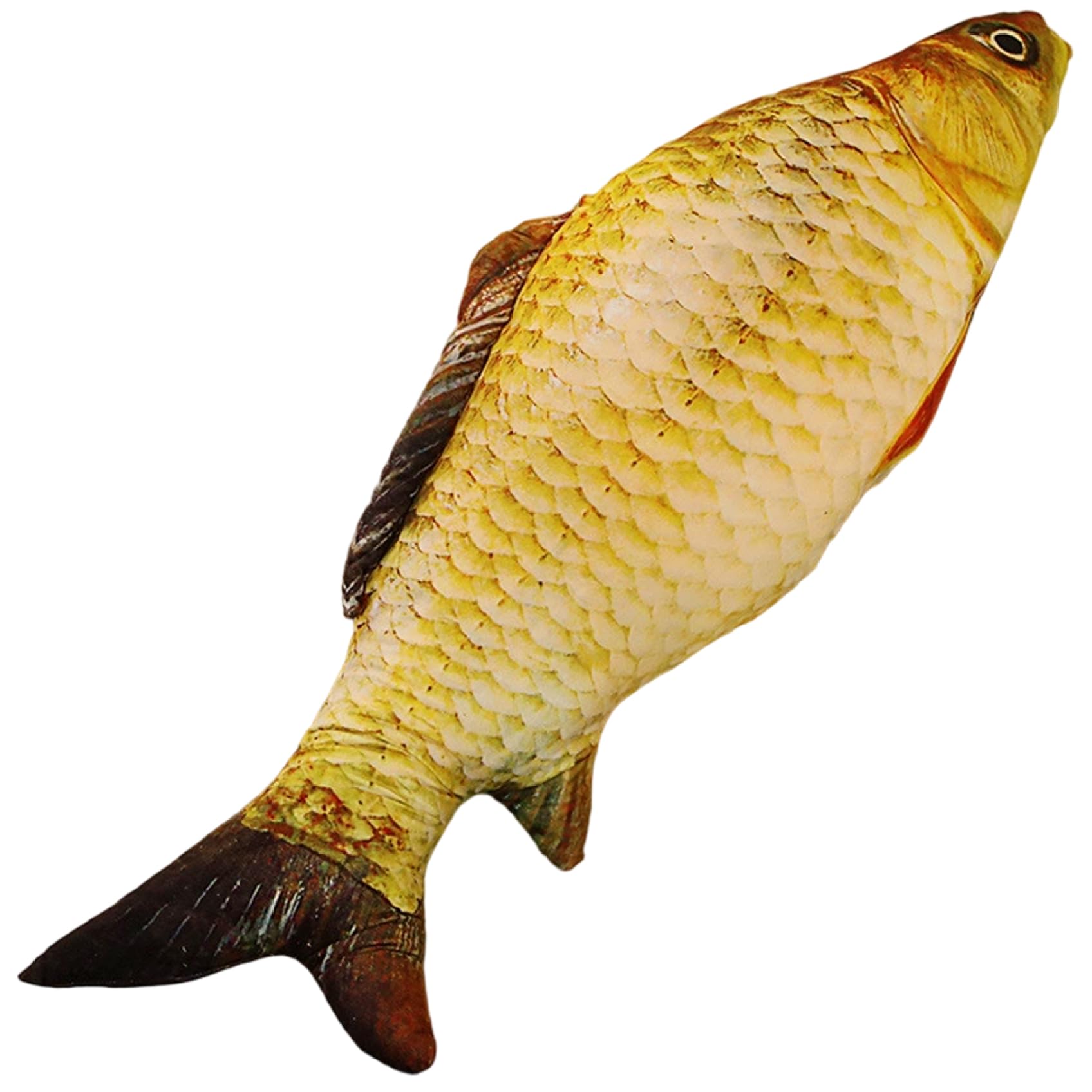 Simulation poisson en peluche 3D moelleuse, oreiller de corps souple - 7