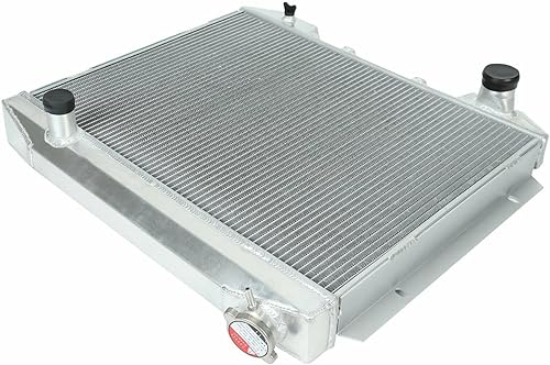 Miniatura 58 de Radiador de aluminio de 3 filas compatible con Toyota Land Cruiser 1958-1984 3.9L 4.2L FJ40 FJ45 Series L6 Entrada superior: 1.50 pulgadas. Salida