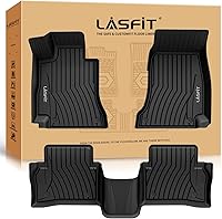 Vista 1 de LASFIT Tapetes de elastómero termoplástico para 1a y 2a fila de asientos de auto, para todo tipo de clima