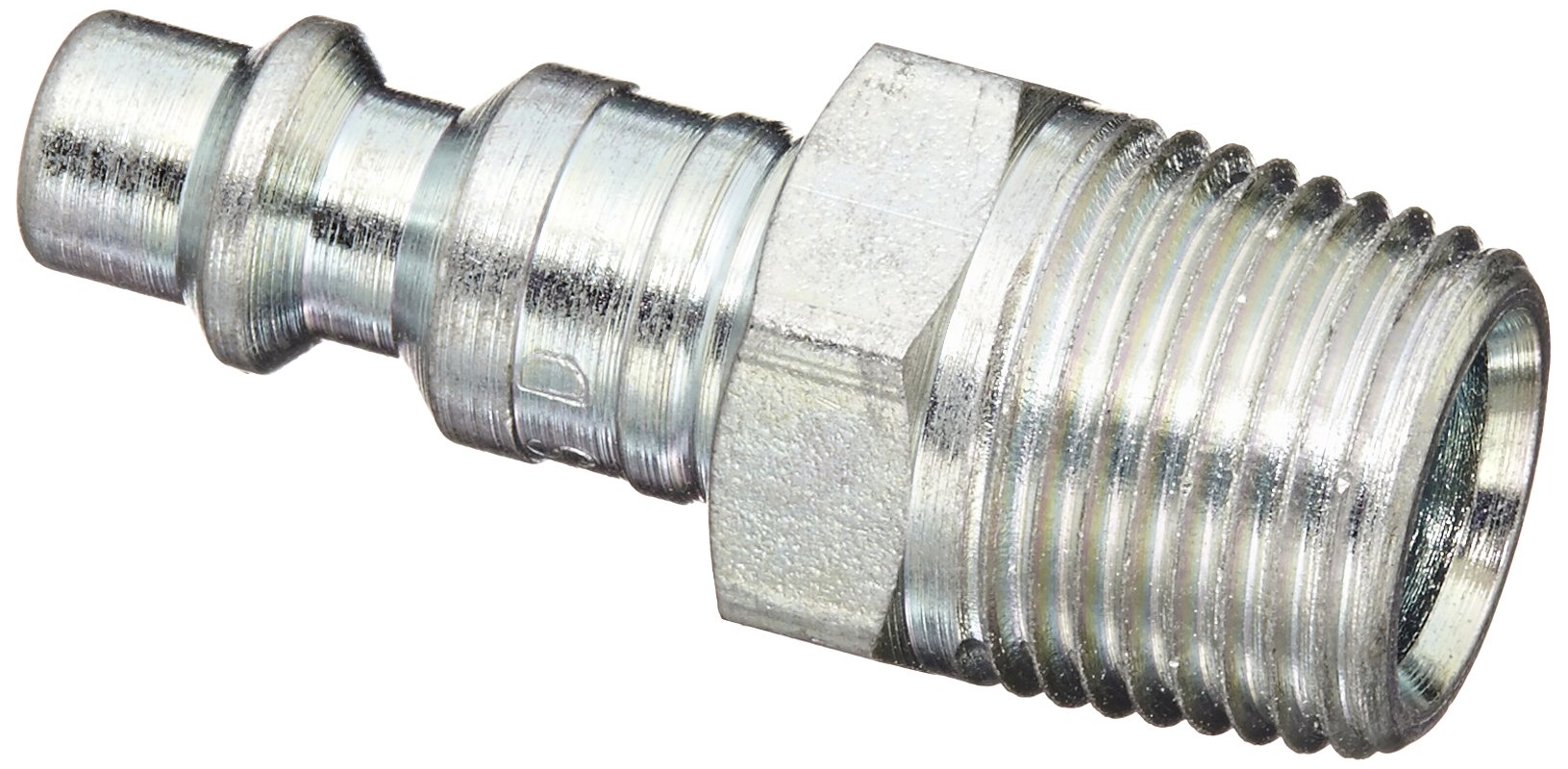 Dixon Valve D2M3 Steel Industrial Interchange Pneumatic Fitting, Nipple, 1/4