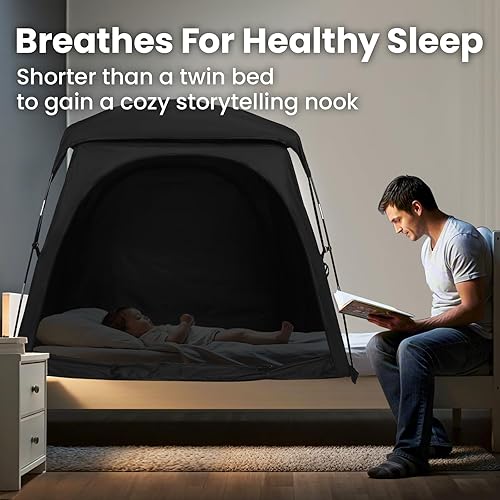 Miniatura 9 de Tienda de campaña opaca para empacar y jugar, mini cuna, cama y cuna de viaje para niños, cápsulas de dormir para bebés y niños pequeños, diseño