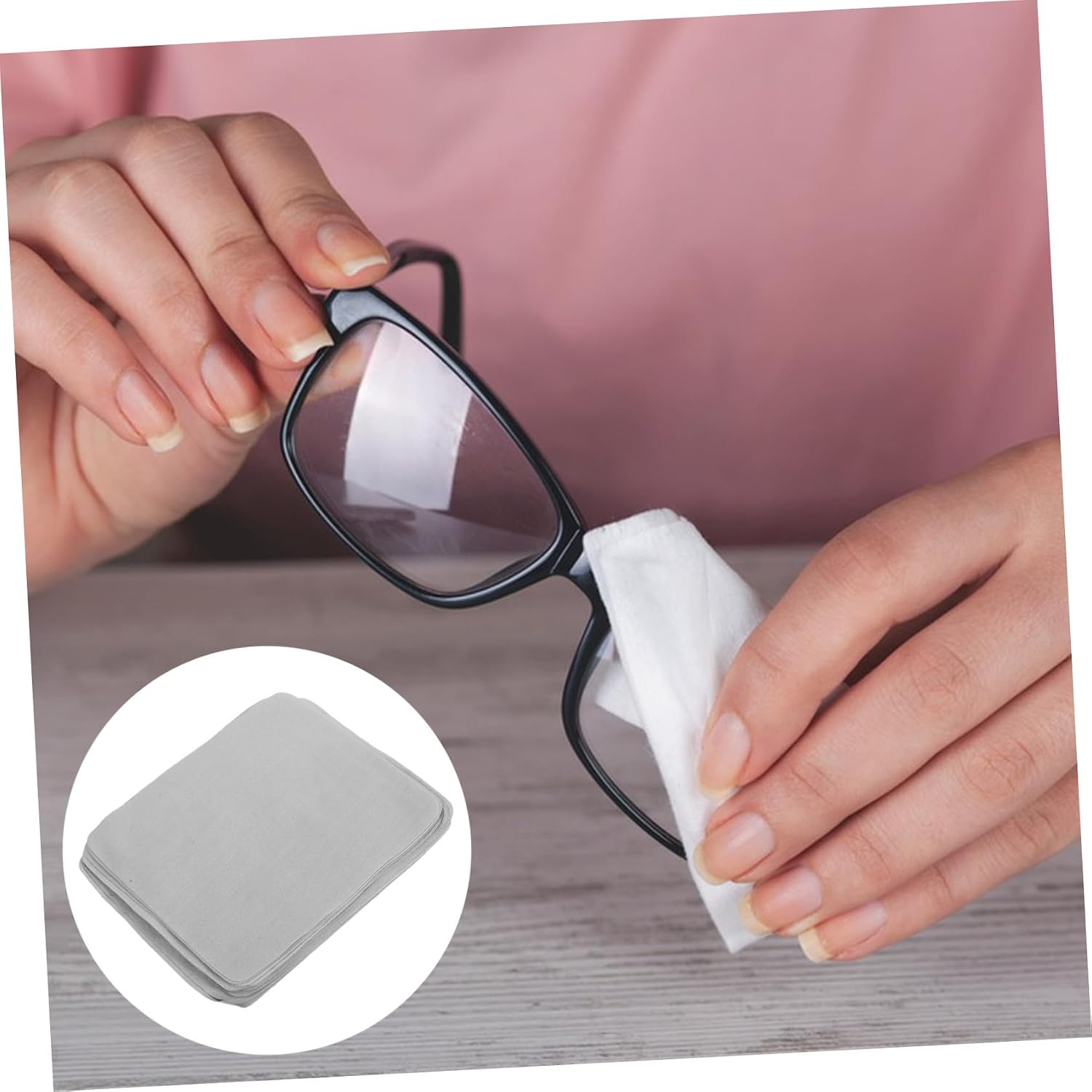 20pcs Non-Fading Suede Cleaning Cloths for Eyeglasses Jewelry and Screens Soft Wiping Cloths Portable and Convenient for Everyday Use