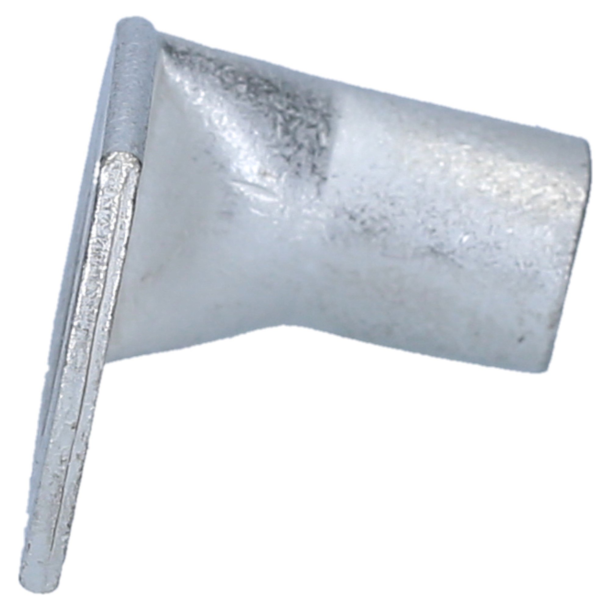 Cembre 10x Cosse de Câble A5-L10 Coudée 90° 25 mm² M10 en Cuivre Étamé | Connecteur tubulaire non isolé avec trou de contrôle pour installation électrique de voiture, camion et maison