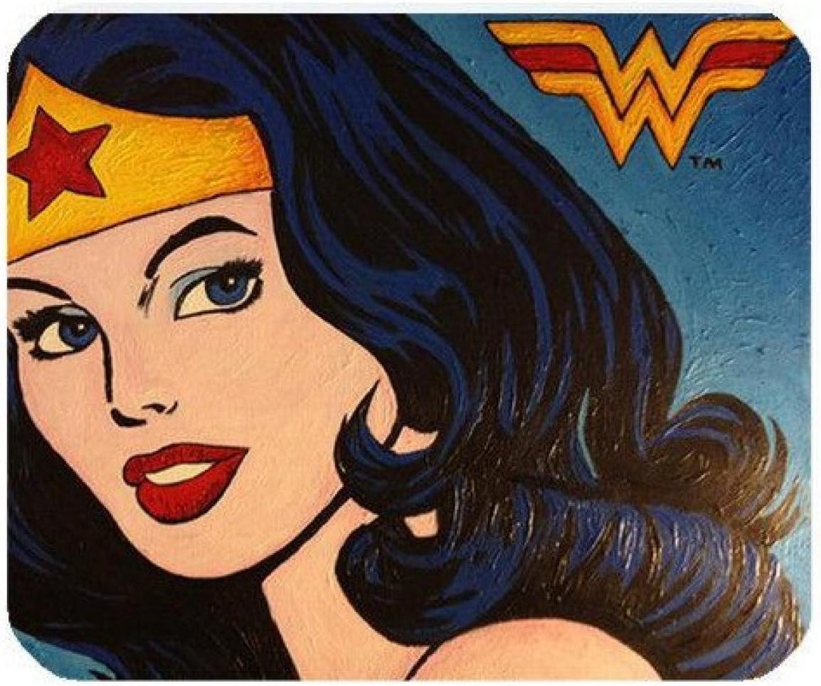 Smiling Christmas Holidays Wonder woman Mouse Pad Mouse Mat Computer Mousepad New Rectangular mouse pad