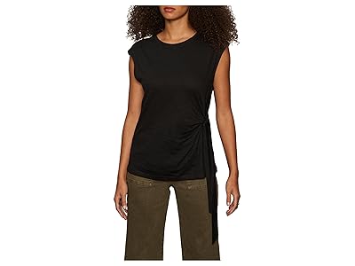 Sanctuary Side Tie Muscle T-Shirts Women