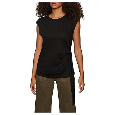 Sanctuary Side Tie Muscle T Shirts Women