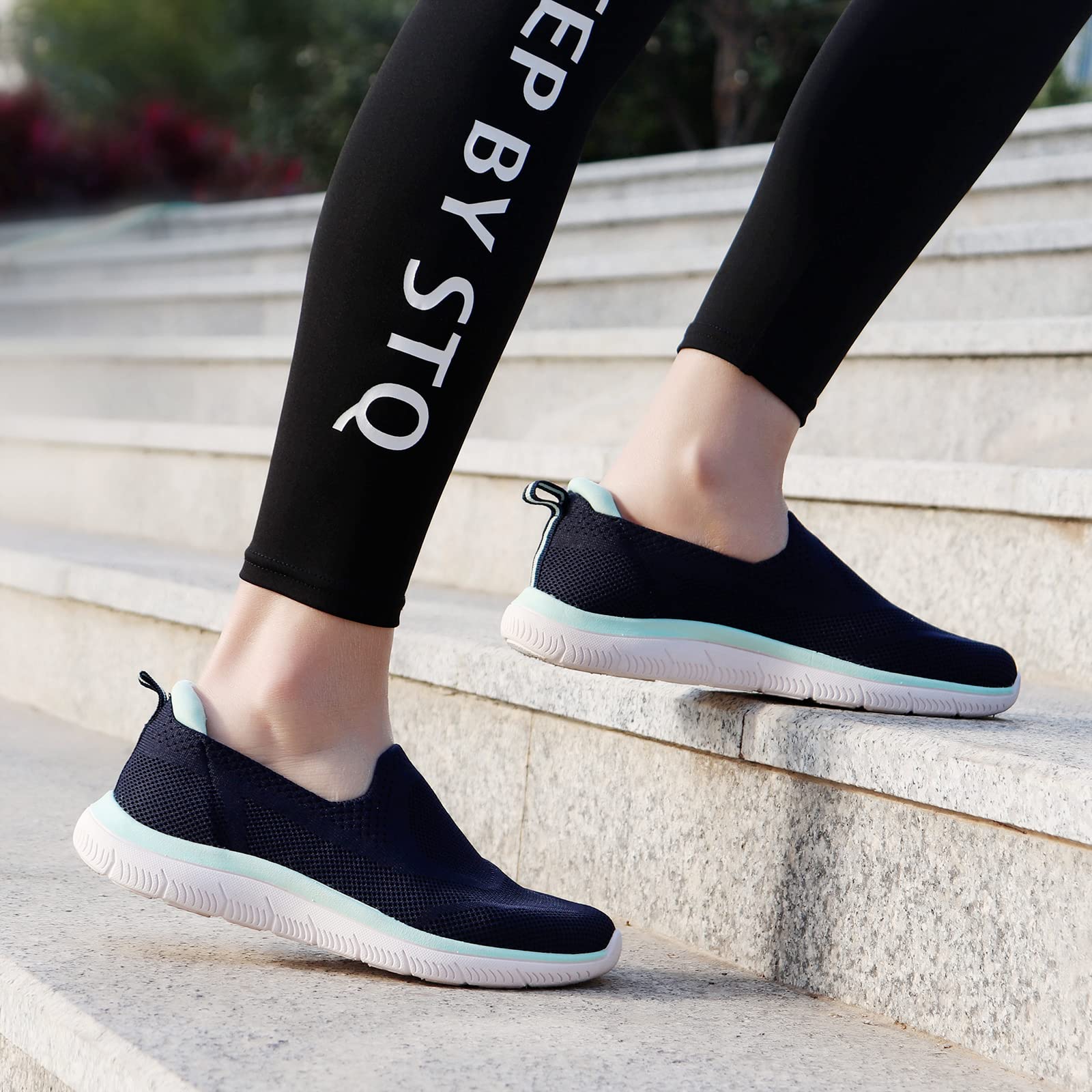 HKR Damskie buty sportowe, do biegania, chodzenia, tenisówki, siateczkowe buty do karmienia