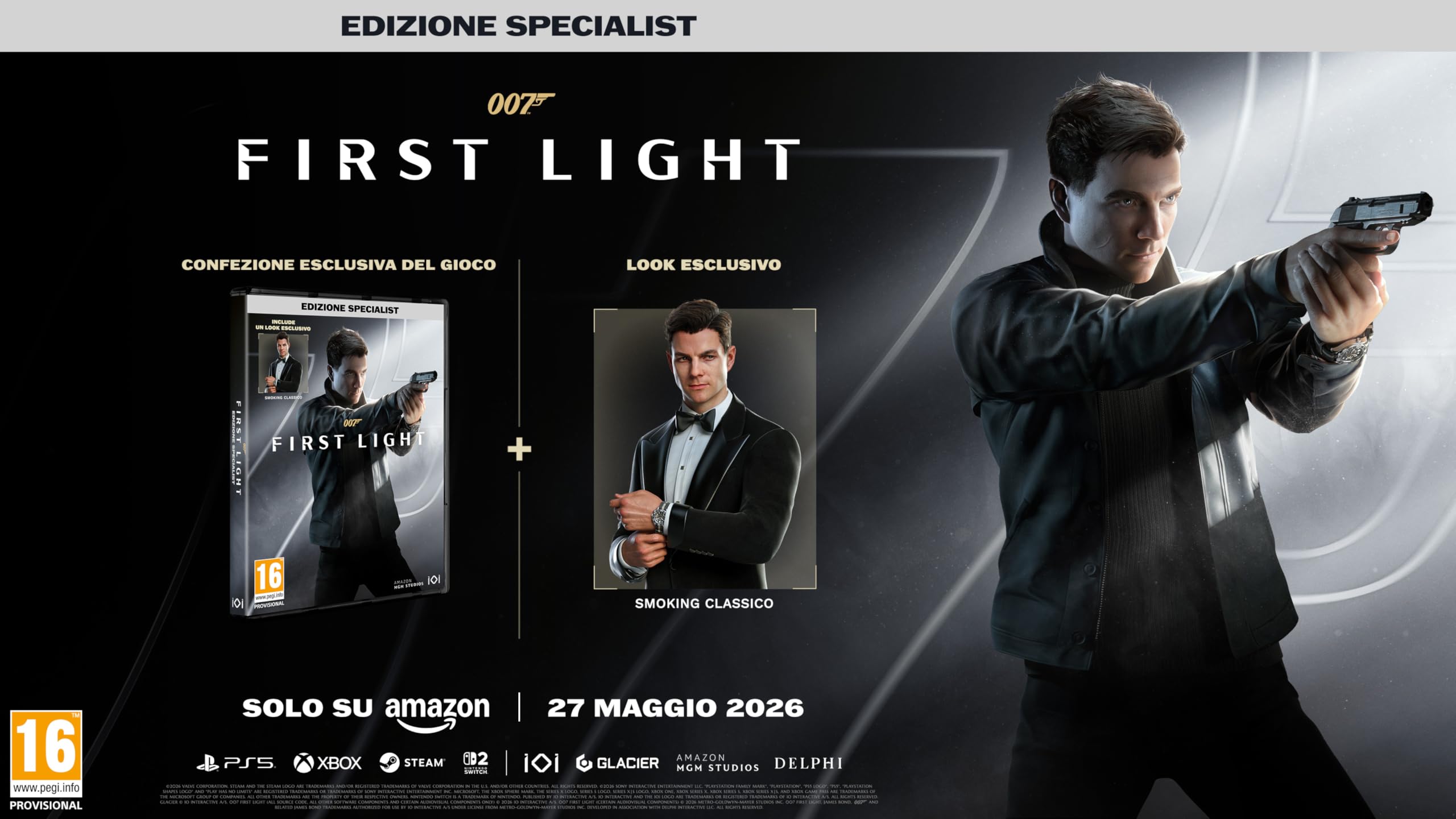 007 First Light, Specialist Edition, PlayStation 5