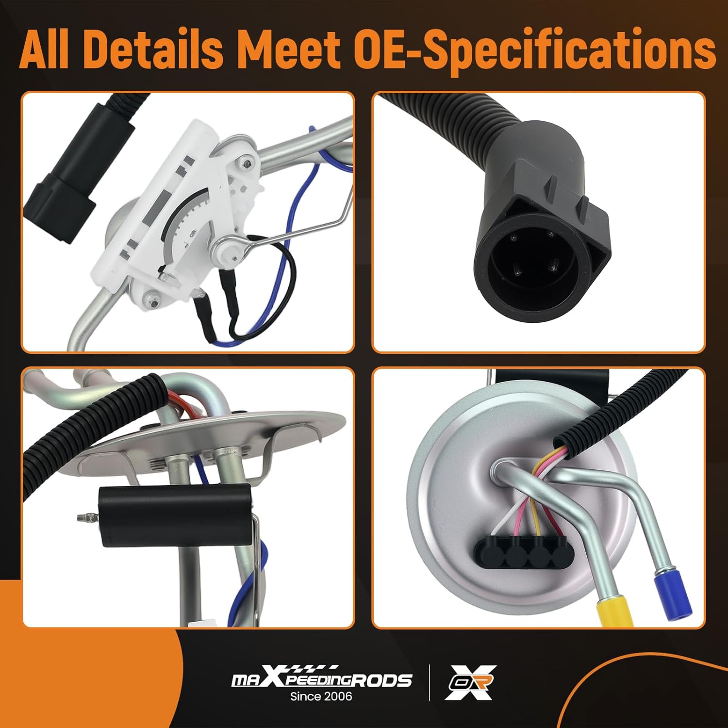 maXpeedingrods Diesel Pickup Rear Tank Sending Unit for Ford F-250 7.3L 1994-1996, for Ford F-350 7.3L 1994-1997, Replaces FMSU-9DER