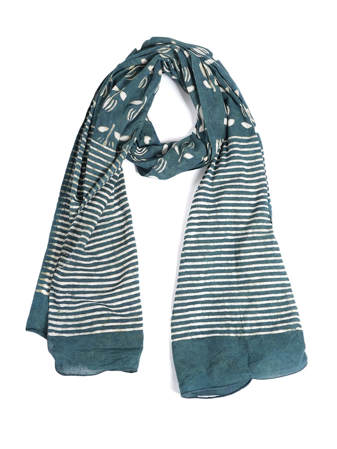 gutthi Women's Cotton Stoles | Scarf Lightweight & Comfortable for All Seasons, Size (100X180 CM)-picture-22