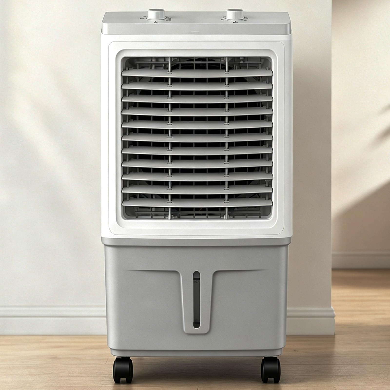 Yqyc 30L Large Evaporative Air Cooler, Mechanical Button Type, Multi-Scene Universal Swamp Cooler for Home Warehouse Factory