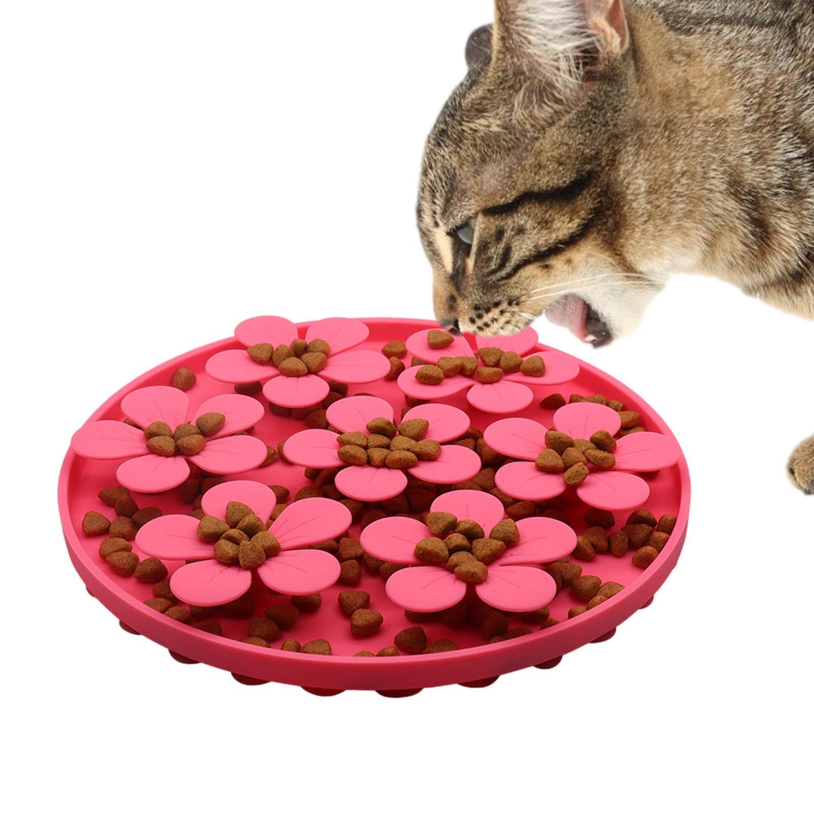 Ziurmut Pet Food | Cat Slow Feeders,Reducer; Perfect For Food, Treats, Yogurt, Or Butter. Fun Alternative To A Slow Feed Cat Bowl Or Dish