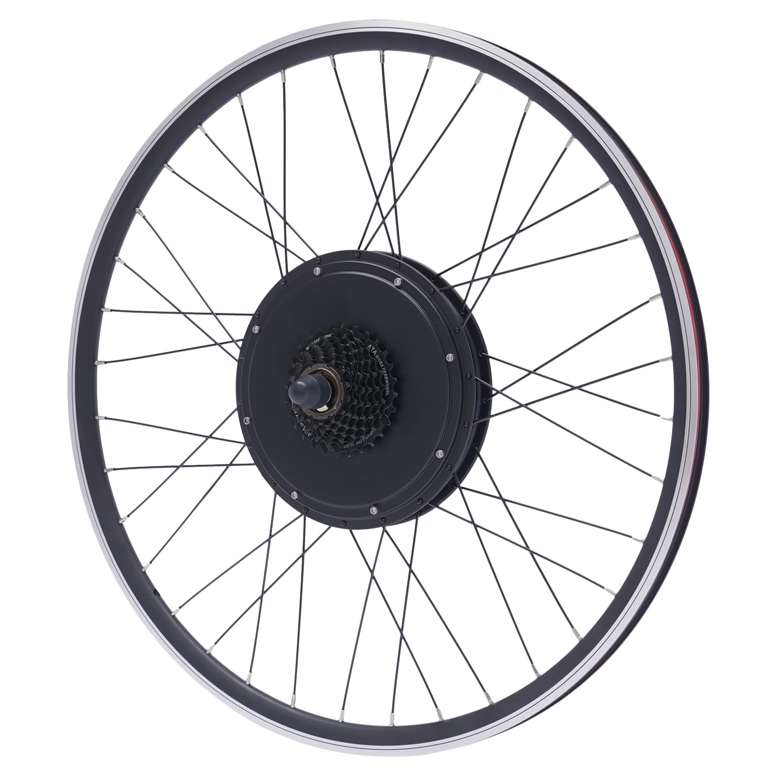 kit di conversione per bicicletta elettrica da 48 V, 1000 W, motore per ruota posteriore, kit di conversione per bicicletta elettrica con display e controller e PAS, kit motore brushless per