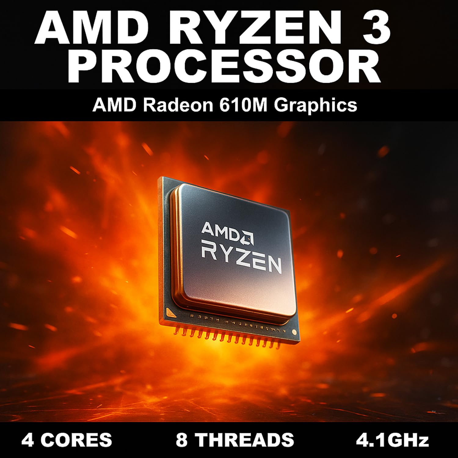 Lenovo 2026 V15 Laptop for Student & Business with Microsoft Office, AMD Ryzen 3 7320U (Beat i7-1065G7), 15.6'' FHD, Long Battery, 16GB RAM, 512GB SSD, Ethernet Port RJ-45, Windows 11 Pro, No Mouse