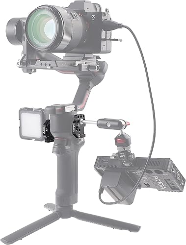 Miniatura 4 de Fotga Placa de montaje de extensión para DJI Ronin S SC RS 2 RS 3 RSC 2 RS4 y RS4 Pro Gimbal estabilizador 14"-20 38"-16 agujeros Cold Shoe para