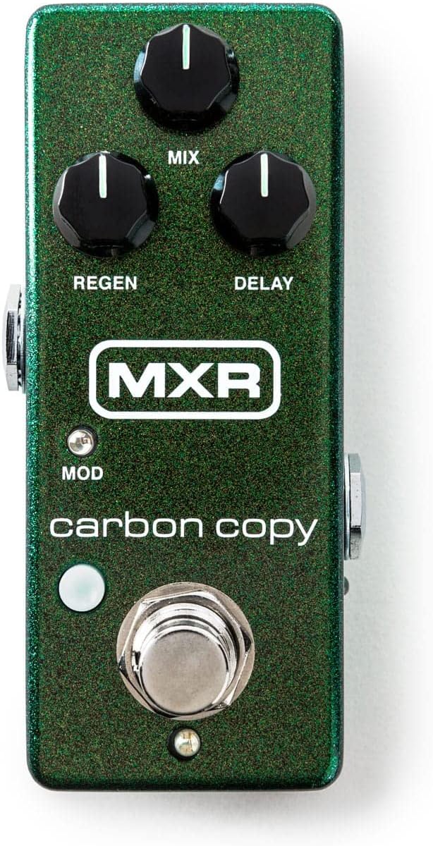 Briskdrop MXR M299 Carbon Copy Mini Analog Delay Bundle with 2 Patch Cables and Dunlop ECB003 Power Supply m299bundle 0