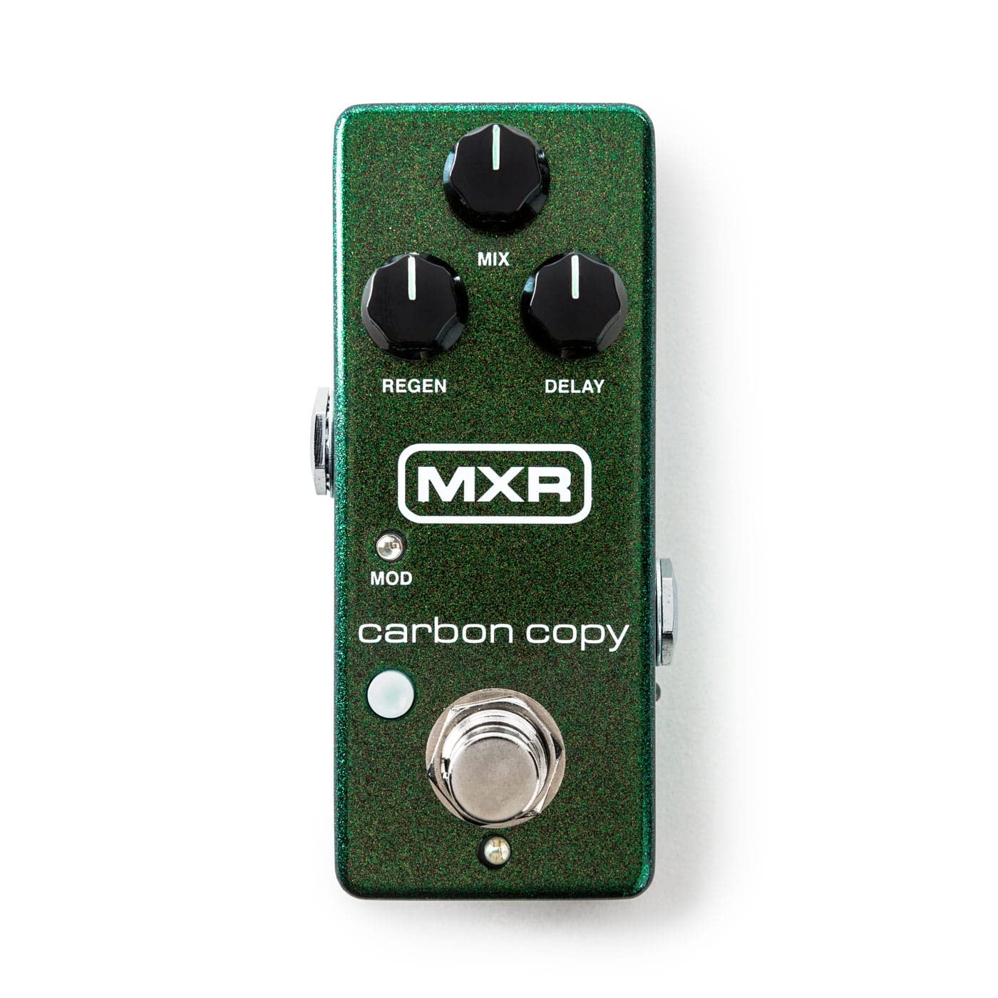 MXR M299 Carbon Copy Mini Analog Delay Bundle con 2 Patch Cables y Dunlop ECB003 Fuente de alimentación