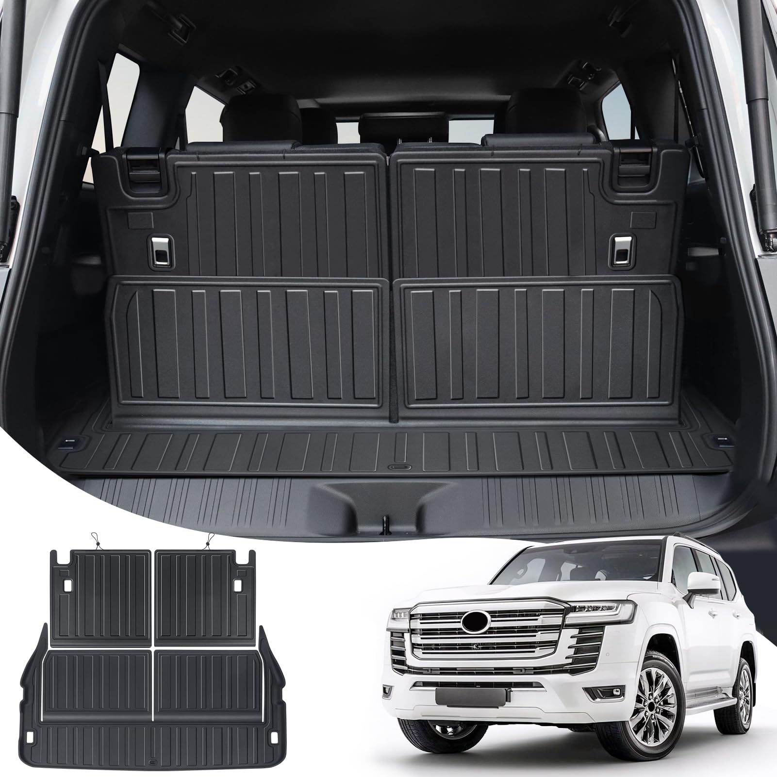 トヨタ LAND CRUISER 300 ラゲッジマット Amazon.co.jp: 2021–2026年式 令和3年〜令和8年トヨタ
