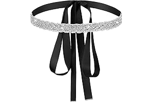 Exquisite Rhinestone Belt: Elegance for Formal Occasions