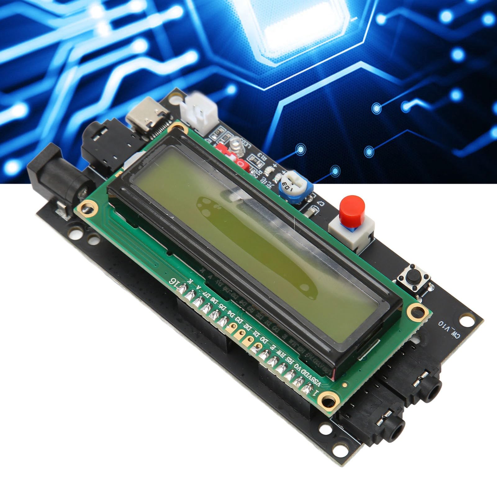 Ham Radio Essential, Lettore Traduttore per Esterni DC7‑12V 500mA C W Decoder CW Display LED Codice Morse