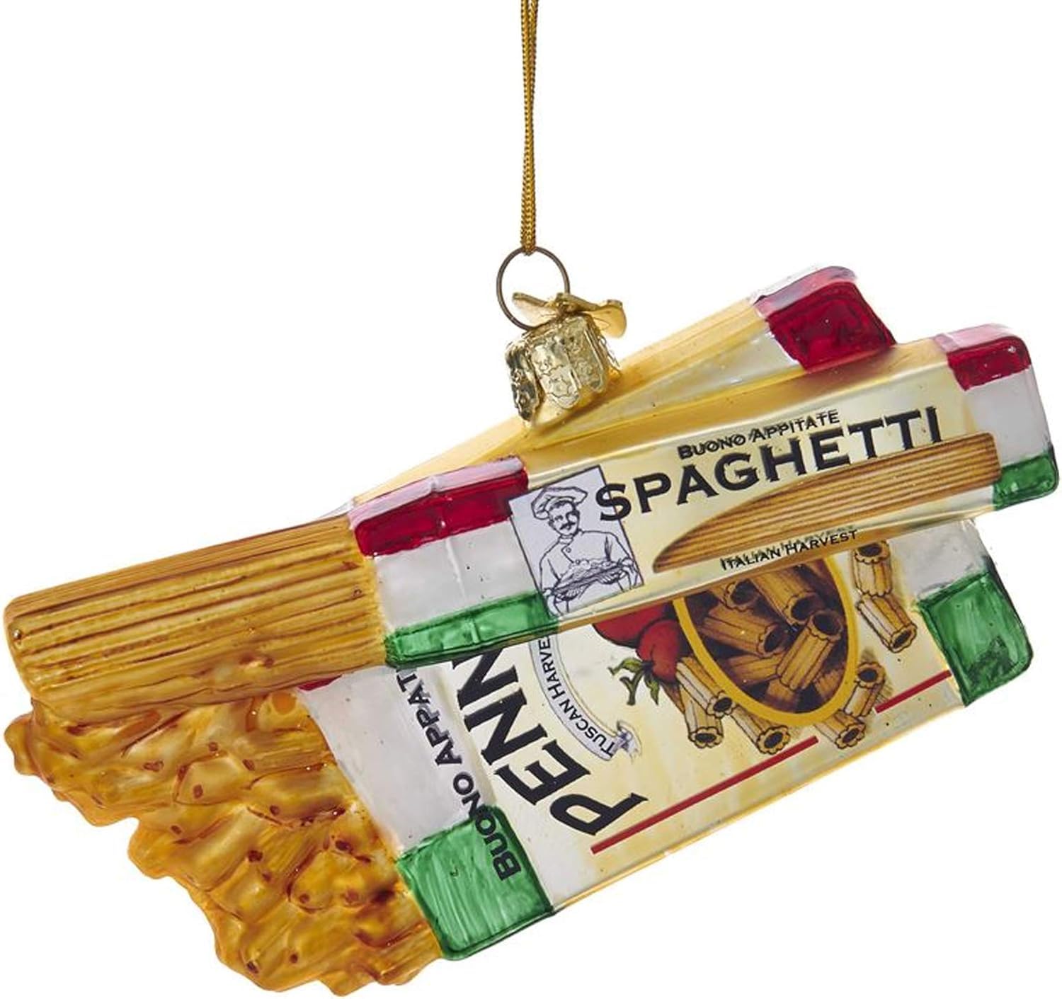 Amazon.com: Noble Gems™ Glass Pasta Boxes Ornament, Christmas