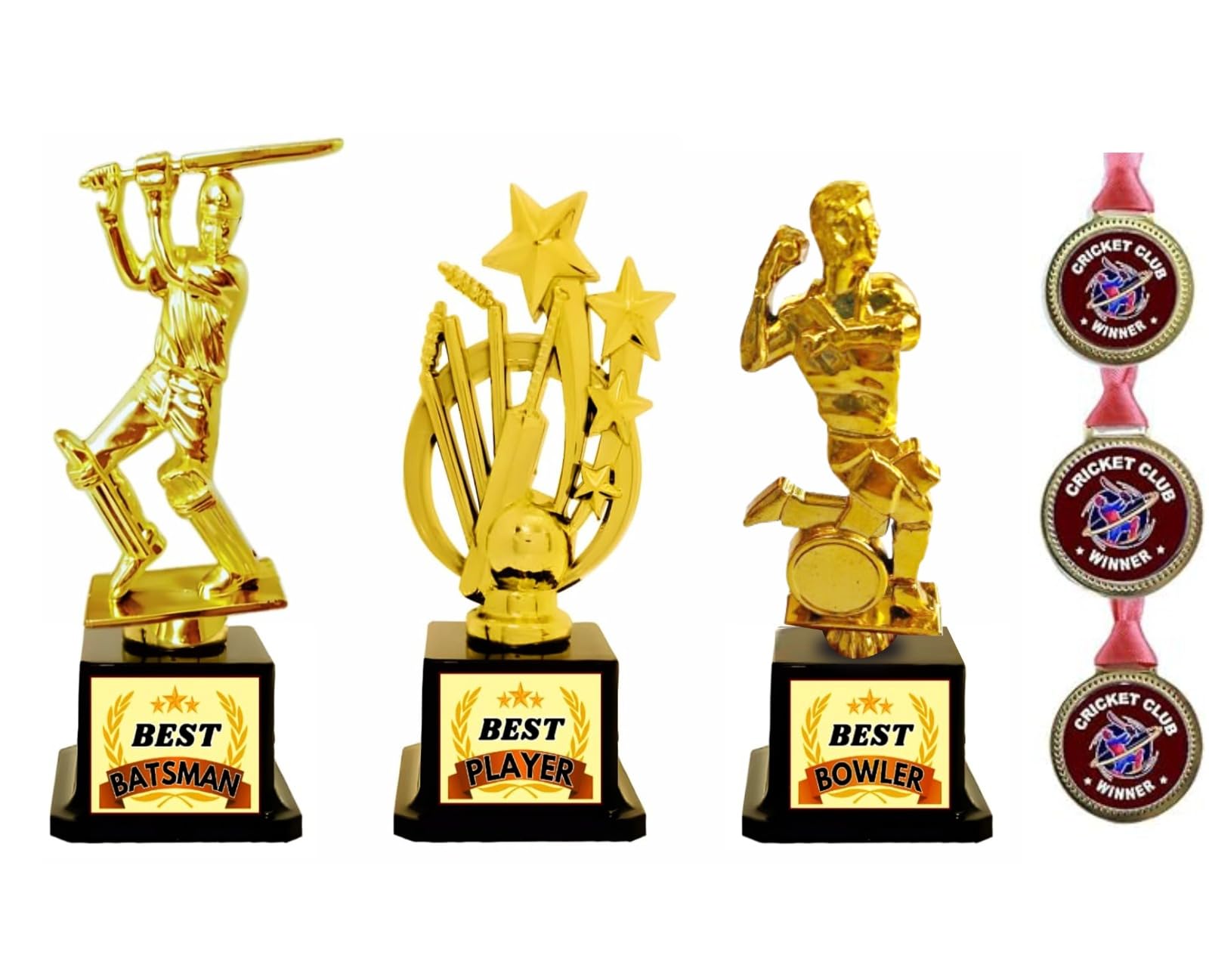 Premium Cricket Man of The Match Trophy | Cricket Best Batsman Trophy |Best Bowler Trophy | Cricket Tournament Trophy | Best Player/Batsman/Bowler (Cricket Man of the Match Model 3)-picture-33