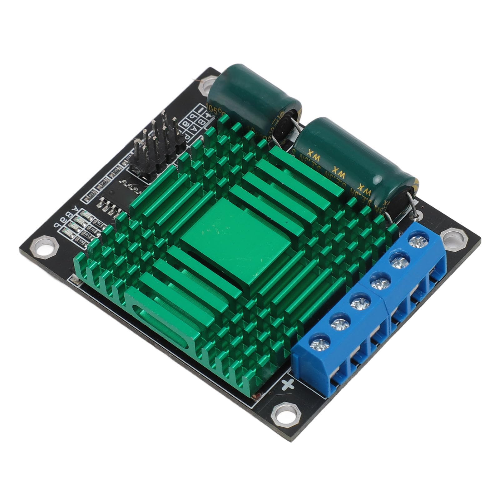 Driver Motore DC, Controller Motore a Ponte H a Doppio Canale DC 9V-30V 60A PWM Scheda Regolatore Motore Ad Alta Potenza Modulo di Controllo Motore Elettrico Industriale