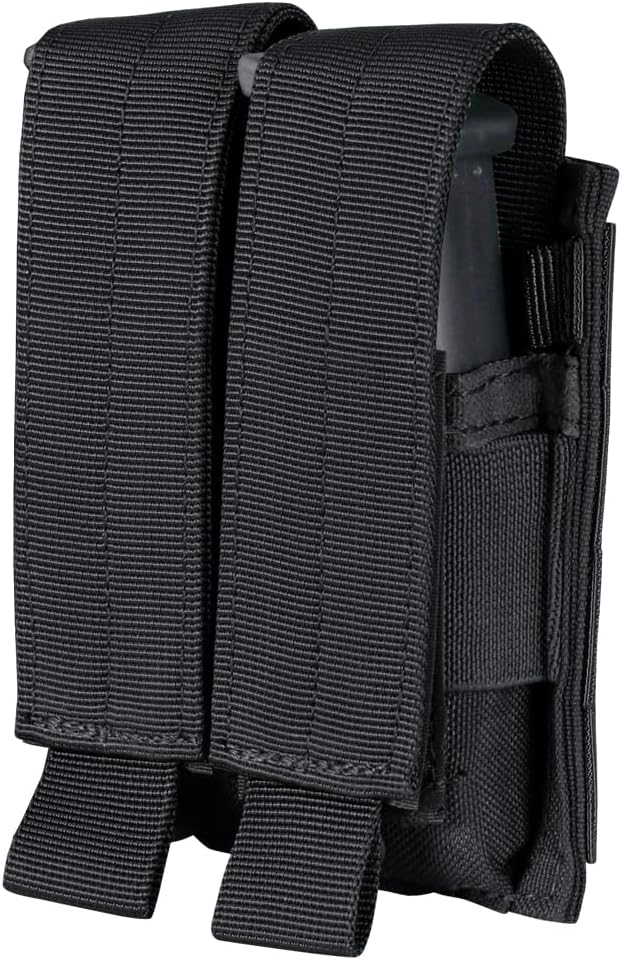Condor Double Pistol Magazine Pouch Black