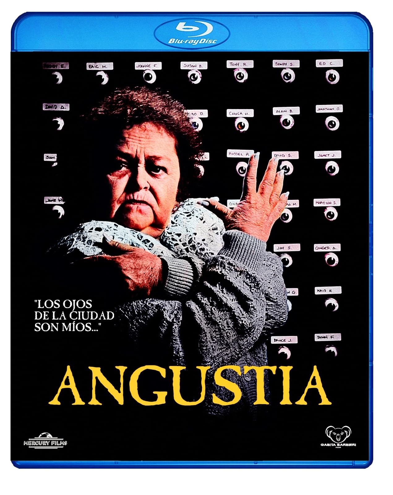Angustia 1987 Blu-Ray de Bigas Luna edición clásica para coleccionistas de cine de terror +18
