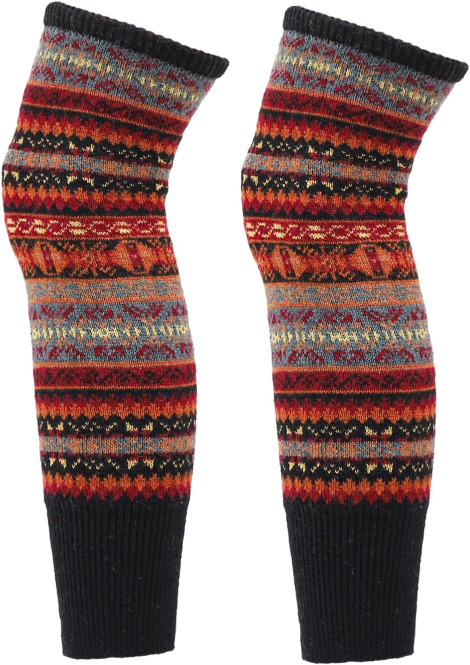 1 Pair Wool Pile Socks Boots Cover Leg Warmers Women Winter Socks Warm Stockings Winter Leg Protective