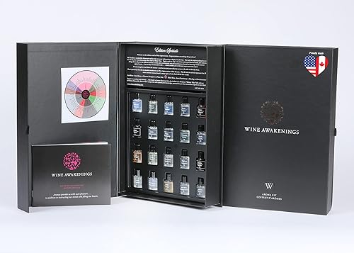 20 aromas de vino tinto por Wine Awakenings: #1 Wine Experts durante 8 años consecutivos. Cubre todos los vinos del mundo. La formulación de gel no