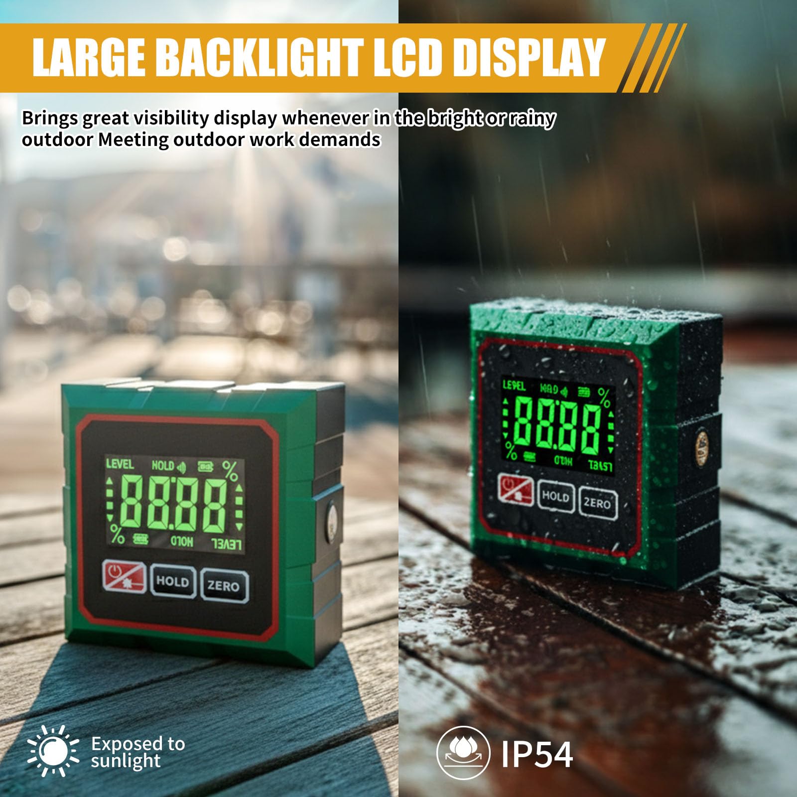 Digital Angle Finder - Laser Level for Precise Measurements -6