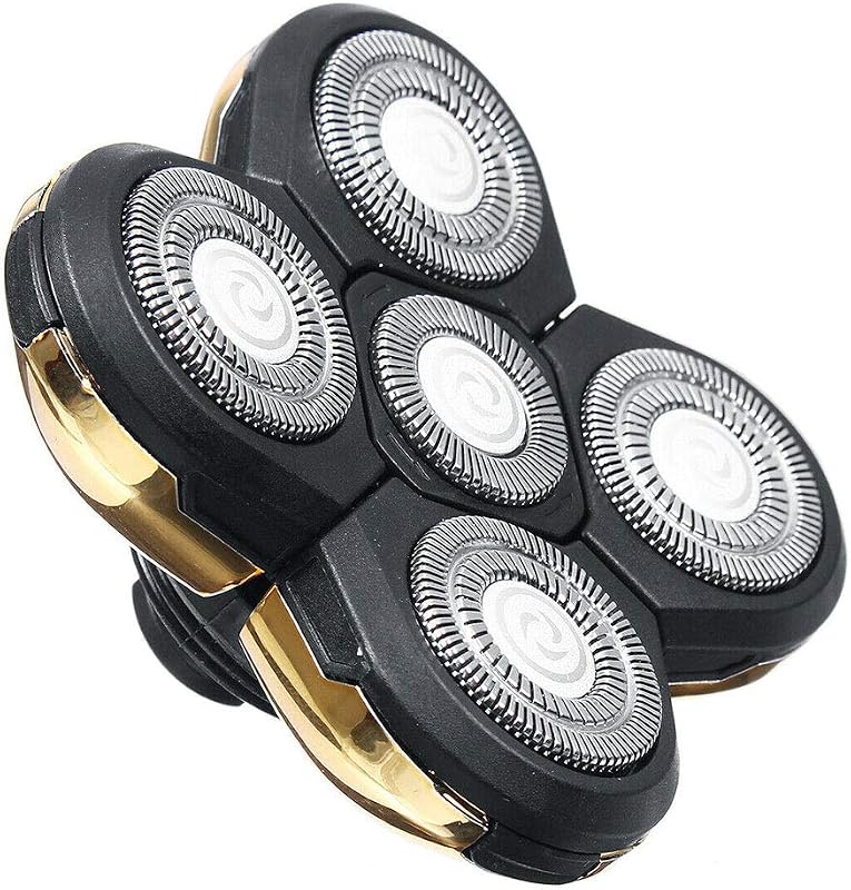 Cabeça de reposição HONUTIGE com 5 lâminas para barbeador elétrico, compatível com modelos Remington de 4 cabeças ou mais