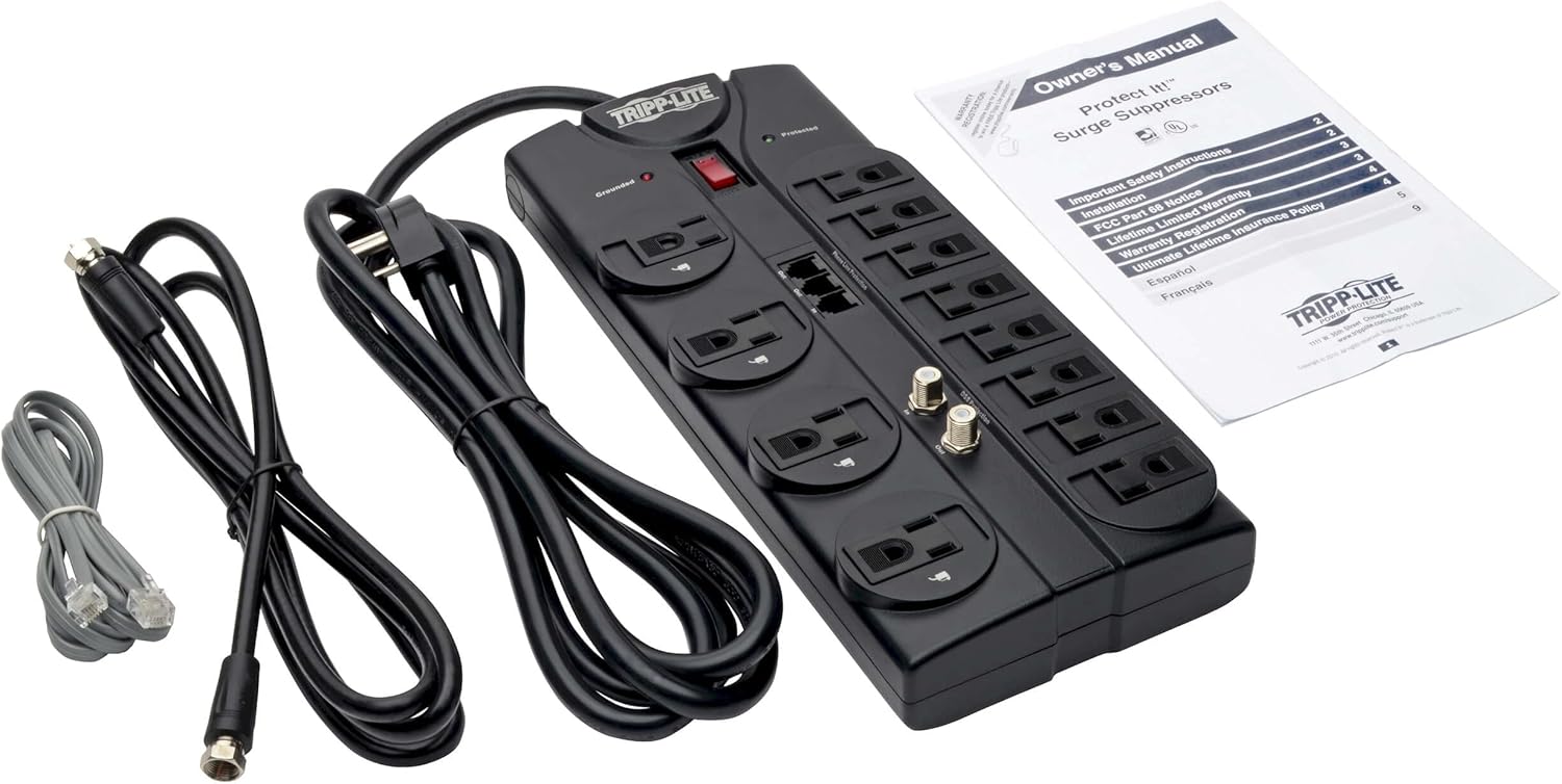 Tripp Lite 12 Outlet Surge Protector - Image 15