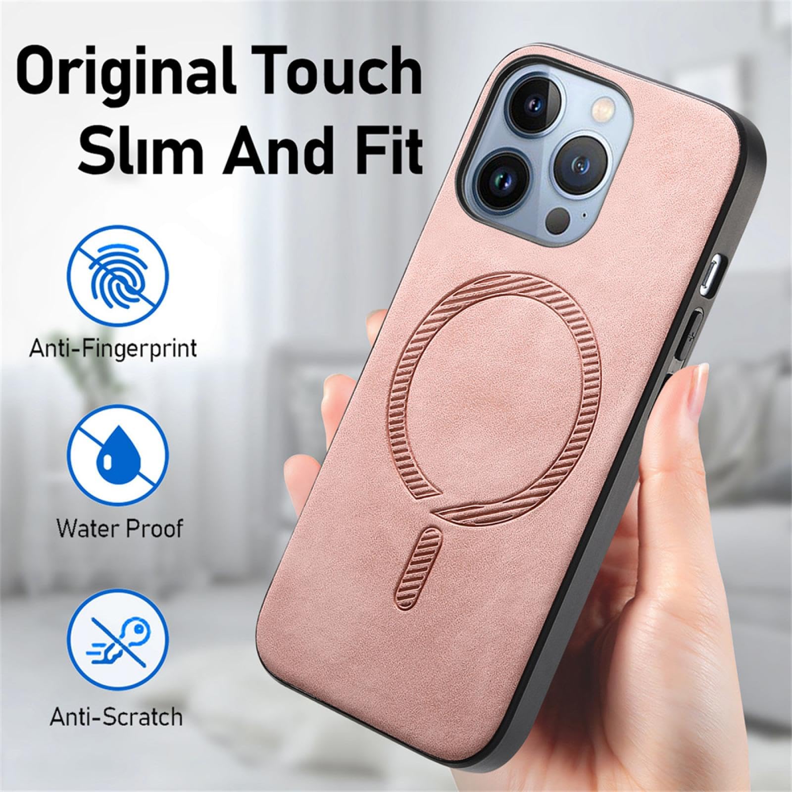 iPhone13 専用 Amazon.co.jp: RNOZX iPhone 13用 マグネット式電話ケース PUレザー 耐