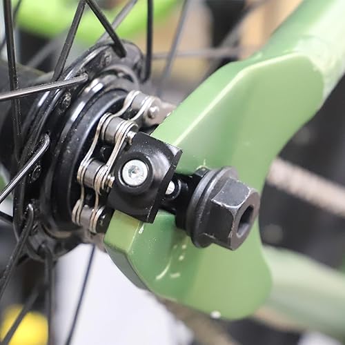 Miniatura 6 de Cadena de bicicleta de una sola velocidad 12 x 18 pulgadas cadena de bicicleta 1 velocidad 104 eslabones