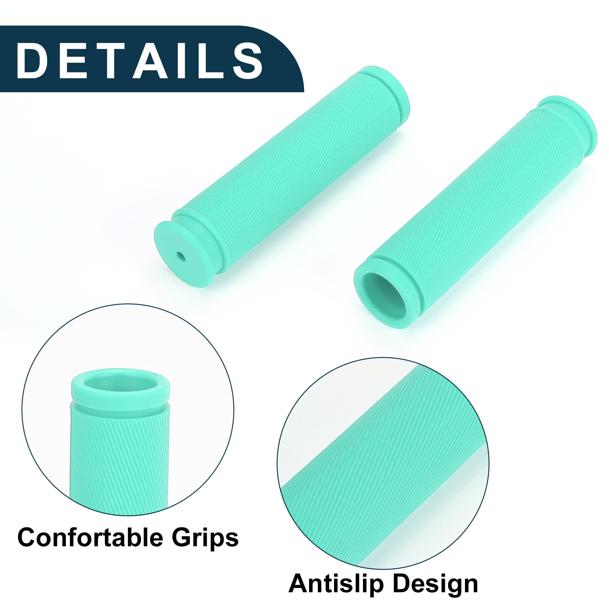 TUCKBOLD Bike Handlebar Grips Covers 125mm Long Lightweight - Image 4
