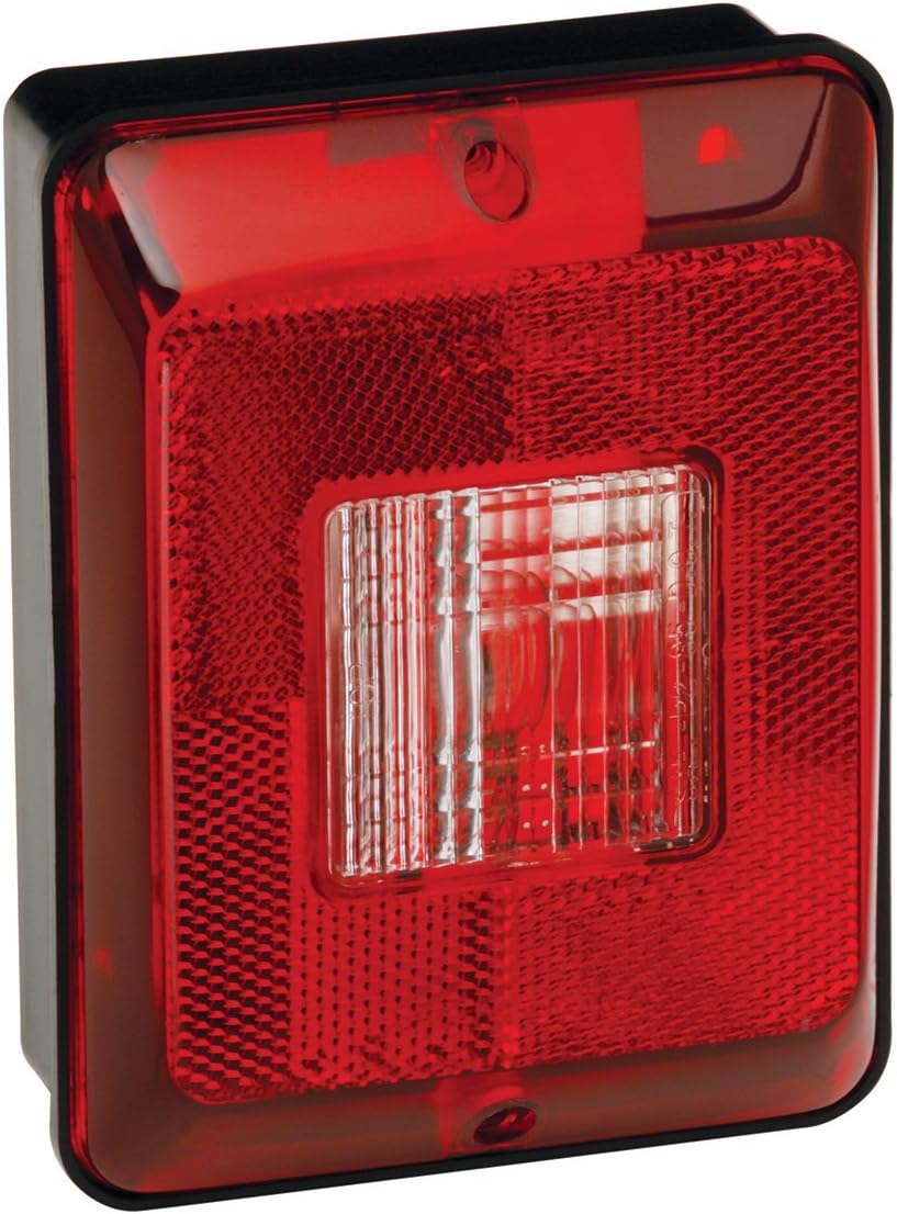Bargman 31-86-103 Taillight #86 - Single Vertical Backup with Black Base